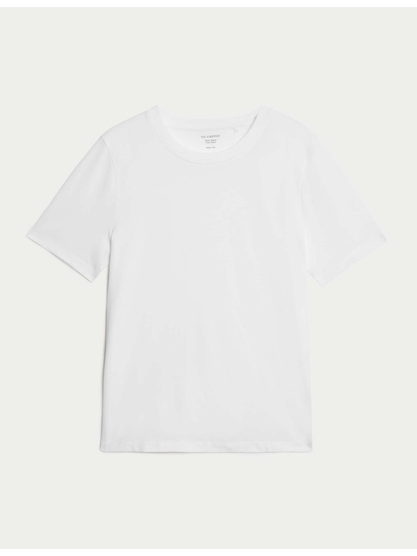 Marks & Spencer Bela Marks & Spencer ženska bombažna majica