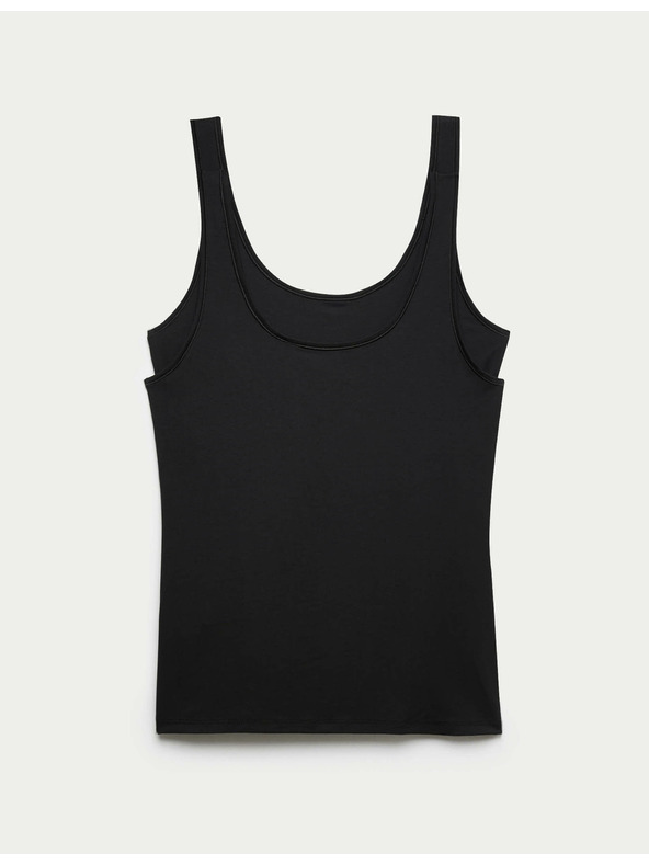 Marks & Spencer Komplet dveh črnih ženskih nogavic Marks & Spencer