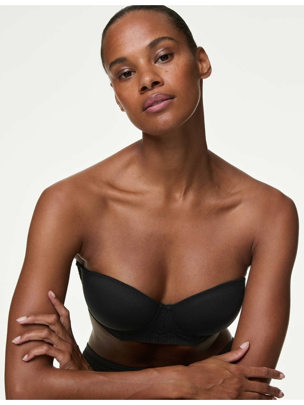 Marks & Spencer Črn modrček z oprsjem za ženske Marks & Spencer