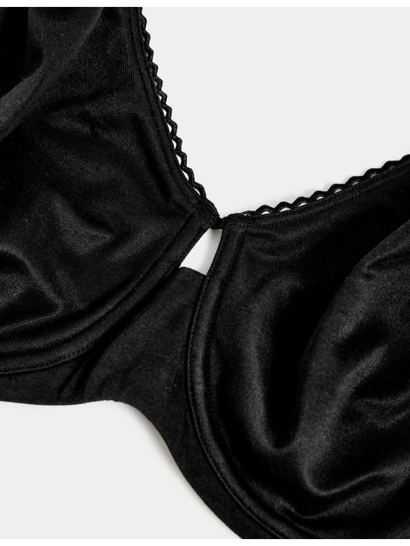 Marks & Spencer Črn ženski nedrček za krčenje s tehnologijo Cool Comfort™ Marks & Spencer