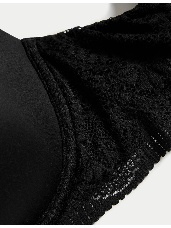 Marks & Spencer Črni ženski gladki modrček Body Soft™ Marks & Spencer