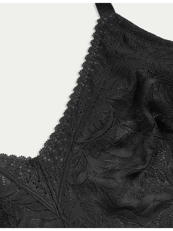 Marks & Spencer Črn ženski zmanjševalni nedrček brez kости Marks & Spencer Flexifit™