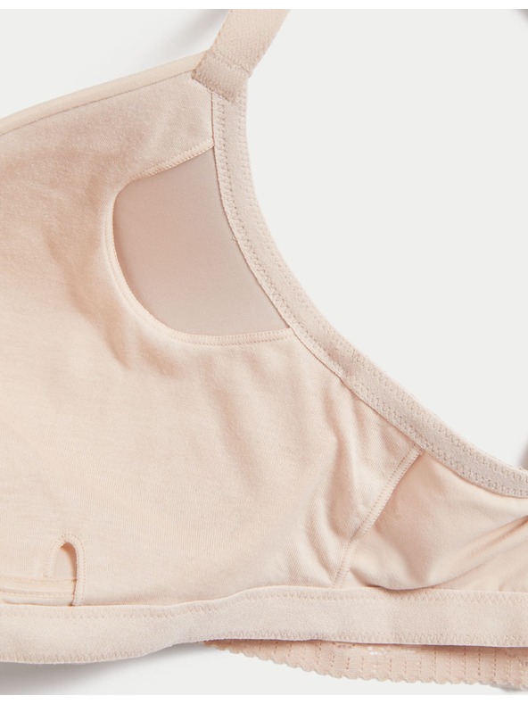 Marks & Spencer Modrček Smooth Body Soft™ s steznikom in polnimi skodelicami, velikost. F-H Marks & Spencer Beige