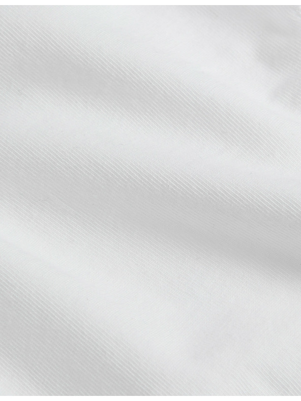 Marks & Spencer Hlačne nogavice iz bombaža in lycre® z visokim izrezom, 5 kosov v paketu Marks & Spencer bela