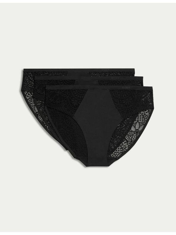 Marks & Spencer Body Soft™ hlačke visokega kroja, komplet 3 kosov Marks & Spencer