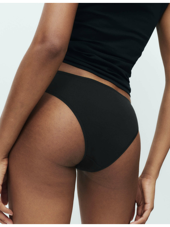 Marks & Spencer Brazilske modalne spodnjice, brez vidnega roba, 5 kosov v paketu Marks & Spencer črna