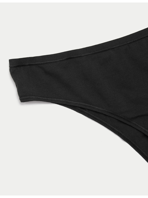 Marks & Spencer Brazilske modalne spodnjice, brez vidnega roba, 5 kosov v paketu Marks & Spencer črna