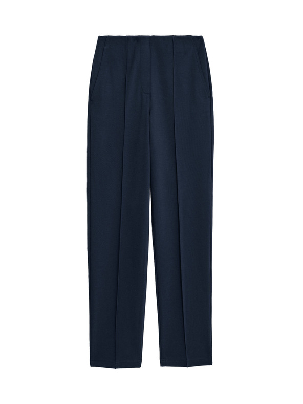 Marks & Spencer Temno modre ženske hlače Marks & Spencer