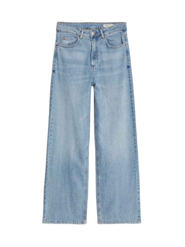 Marks & Spencer Svetlomodre ženske kavbojke s širokim pasom Marks & Spencer