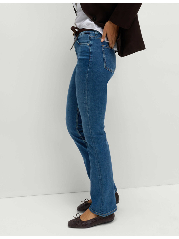 Marks & Spencer Ženske modre raztegnjene kavbojke Marks & Spencer