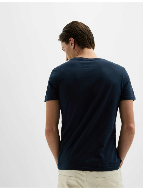 Marks & Spencer Temno modra moška osnovna srajca Marks & Spencer