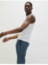 Marks & Spencer Komplet treh moških osnovnih majic v beli barvi s tehnologijo Cool & Fresh™ Marks & Spencer