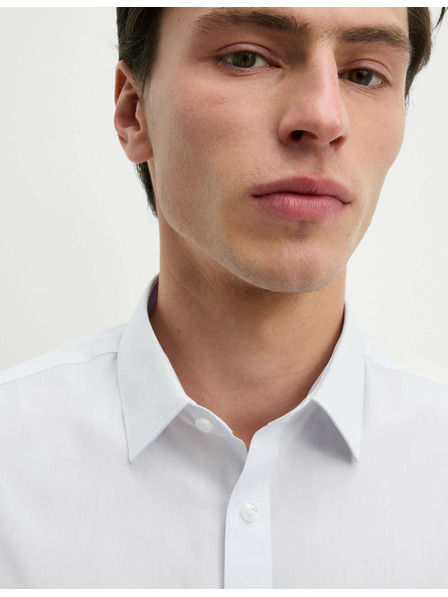 Marks & Spencer Srajca navadnega kroja, enostavna za likanje Marks & Spencer bela