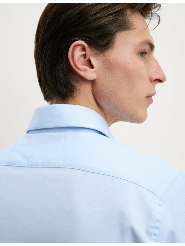 Marks & Spencer Rahlo prilegajoča se srajca iz razkošnega bombaža z dvojno manšeto Marks & Spencer