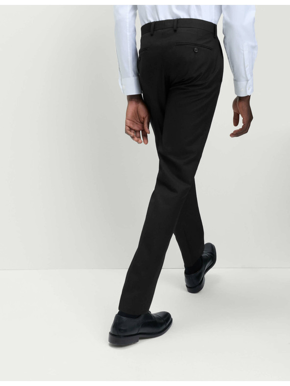 Marks & Spencer Črne moške formalne hlače Marks & Spencer