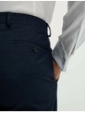 Marks & Spencer Temno modre moške hlače za obleko Marks & Spencer