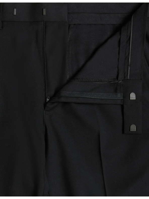 Marks & Spencer Črne moške hlače za obleko Marks & Spencer