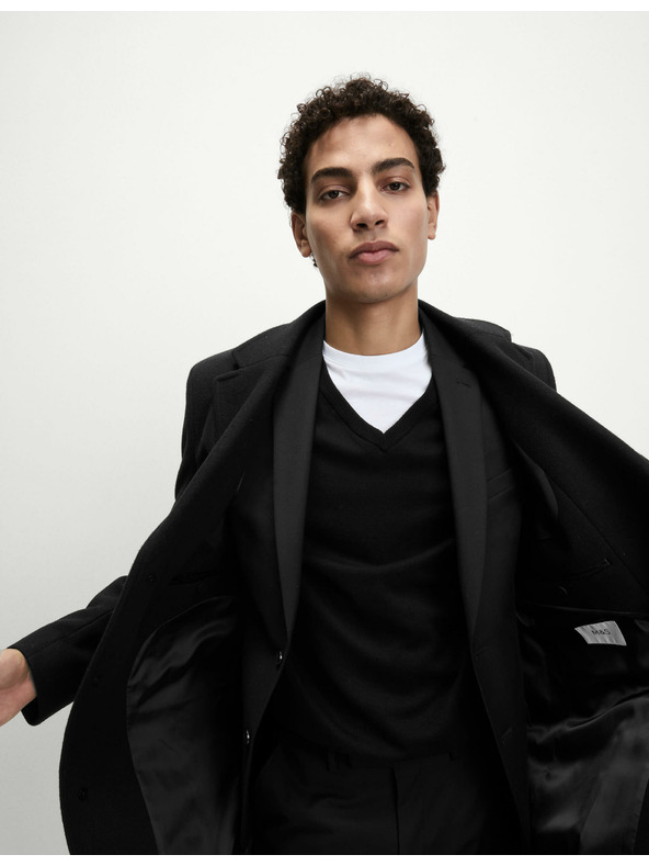 Marks & Spencer Črna moška raztegljiva jopica Marks & Spencer