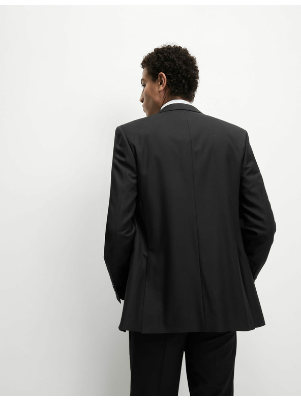 Marks & Spencer Moški črn suknjič ozkega kroja Marks & Spencer