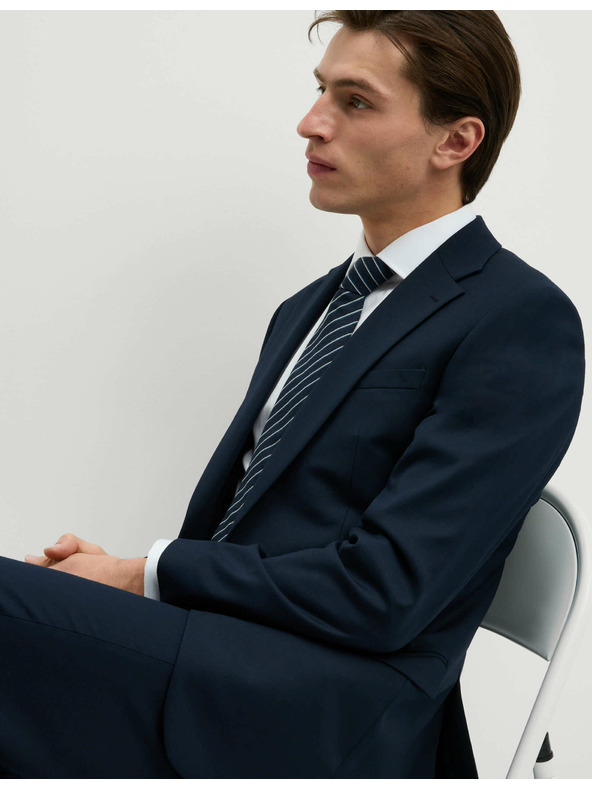 Marks & Spencer Temno modra moška obleka Marks & Spencer