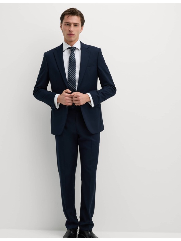 Marks & Spencer Temno modra moška obleka Marks & Spencer