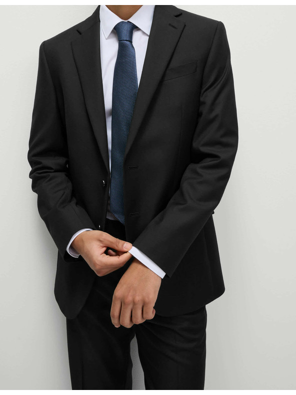 Marks & Spencer Črna moška jakna za obleko Marks & Spencer