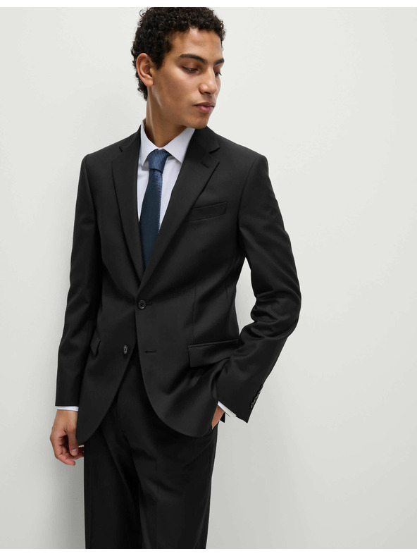 Marks & Spencer Črna moška jakna za obleko Marks & Spencer