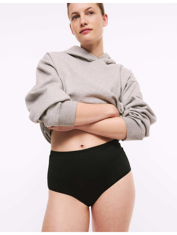 Marks & Spencer Hlače do pasu iz mikrovlaken, brez vidnih robov, 5 kosov v pakiranju Marks & Spencer črna Marks & Spencer črna