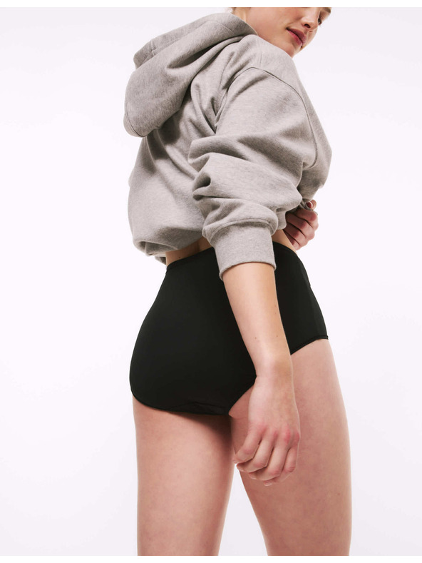 Marks & Spencer Hlače do pasu iz mikrovlaken, brez vidnih robov, 5 kosov v pakiranju Marks & Spencer črna Marks & Spencer črna