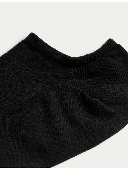 Marks & Spencer Komplet petih parov ženskih nogavic v črni barvi Marks & Spencer