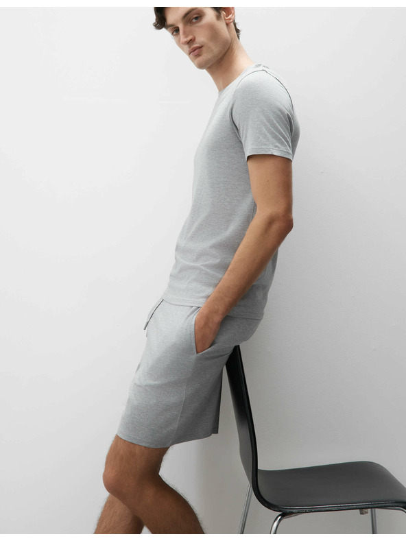 Marks & Spencer pižamske hlače iz bombaža in modala Supima® Marks & Spencer sive barve