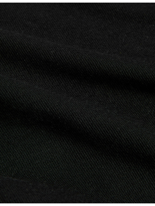 Marks & Spencer Komplet 5 hlačk za pas iz bombaža in modala, brez vidnih robov, visokega kroja Marks & Spencer črna