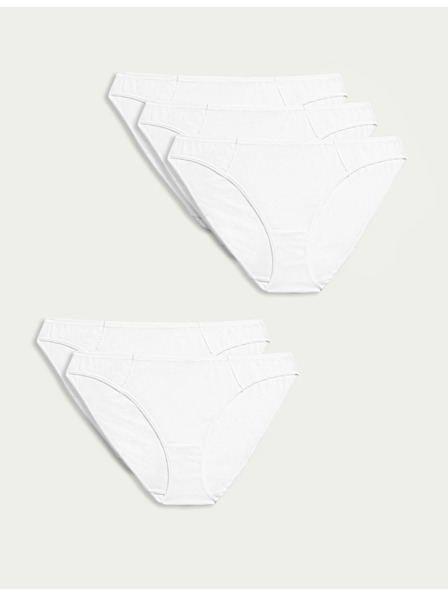 Marks & Spencer Marks & Spencer Bele ženske hlače, pet kosov