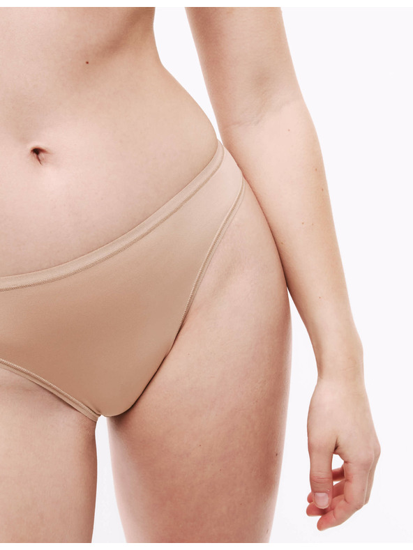 Marks & Spencer Komplet petih ženskih hlač z visokim pasom v bež barvi Marks & Spencer