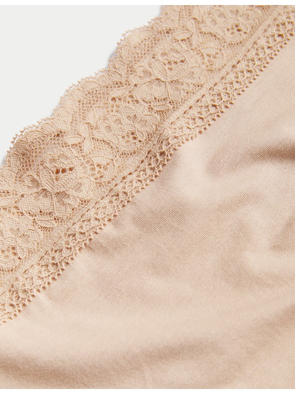 Marks & Spencer Marks & Spencer komplet petih ženskih hlačk v bež barvi