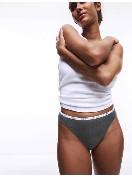 Marks & Spencer Komplet štirih ženskih hlačk v sivi, beli in črni barvi Marks & Spencer