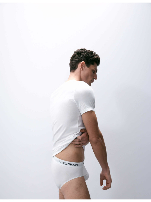 Marks & Spencer Spodnjice iz bombaža Supima® in modala, 5 kosov Marks & Spencer bela