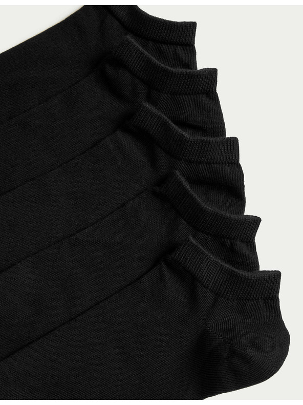 Marks & Spencer 5 parov športnih nogavic s tehnologijo Cool & Fresh™ Marks & Spencer črne barve