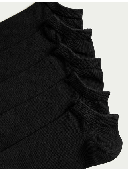 Marks & Spencer 5 parov športnih nogavic s tehnologijo Cool & Fresh™ Marks & Spencer črne barve