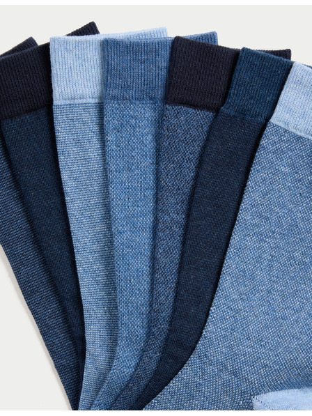 Marks & Spencer Komplet sedmih parov moških nogavic Marks & Spencer