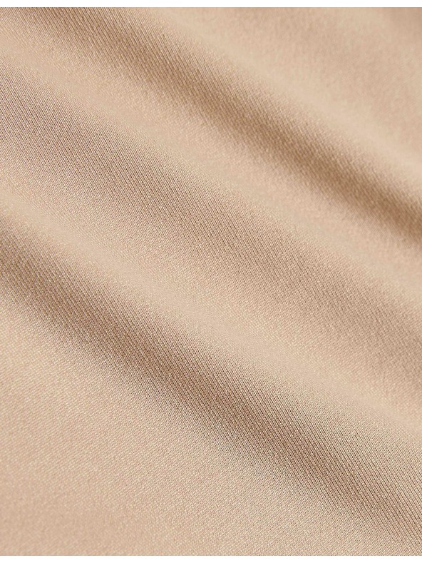 Marks & Spencer Spodnjice za kopalke iz mikrovlaken z nizkim izrezom, brez vidnega roba, 5 kosov v pakiranju Marks & Spencer bež