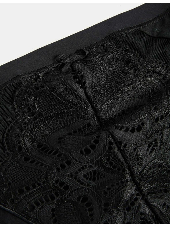 Marks & Spencer Amelia čipkaste hlačke visokega reza, 3 pakiranja Marks & Spencer črna