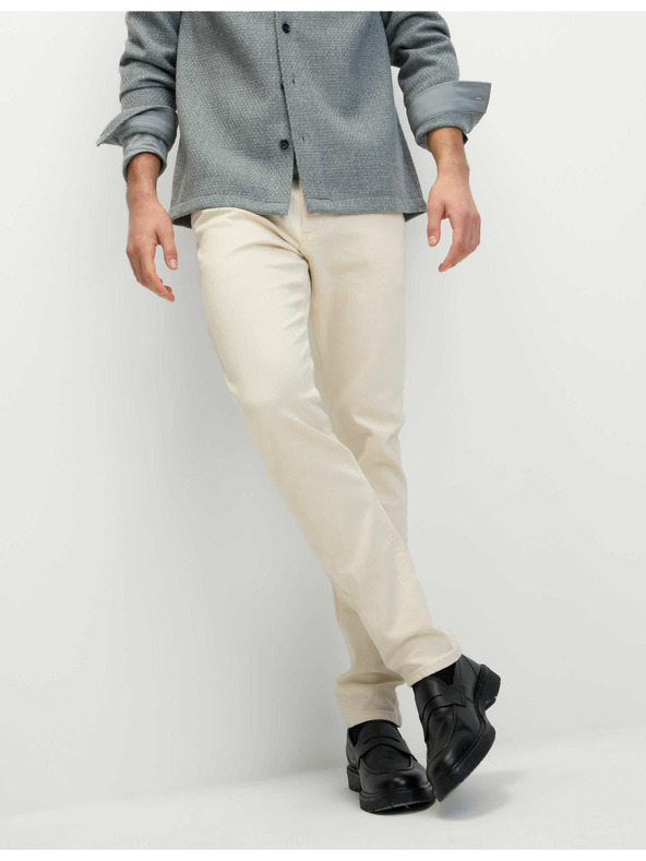 Marks & Spencer Raztegljive kavbojke ozkega kroja Marks & Spencer umazano bele barve