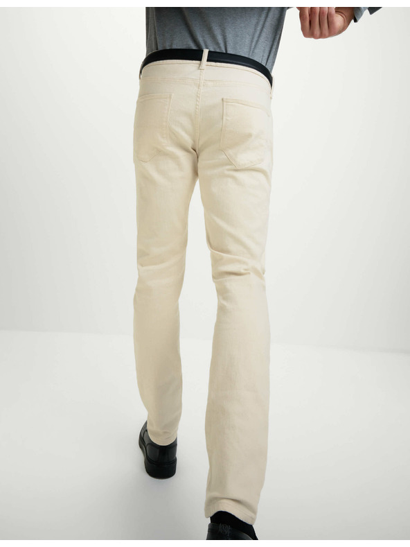 Marks & Spencer Raztegljive kavbojke ozkega kroja Marks & Spencer umazano bele barve