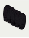 Marks & Spencer Kratke nogavice Trainer Liners™ s tehnologijo Cool & Fresh™, 5 parov v pakiranju Marks & Spencer črne