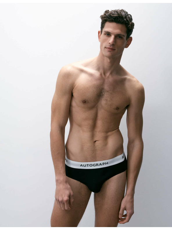 Marks & Spencer Kratke hlače iz bombaža in modala Supima®, 5 kosov Marks & Spencer črne