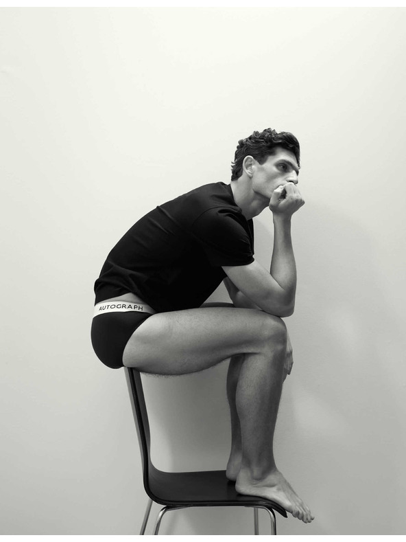 Marks & Spencer Kratke hlače iz bombaža in modala Supima®, 5 kosov Marks & Spencer črne