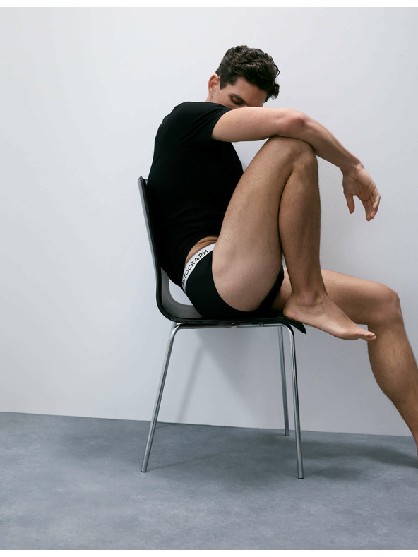 Marks & Spencer Kratke hlače iz bombaža in modala Supima®, 5 kosov Marks & Spencer črne