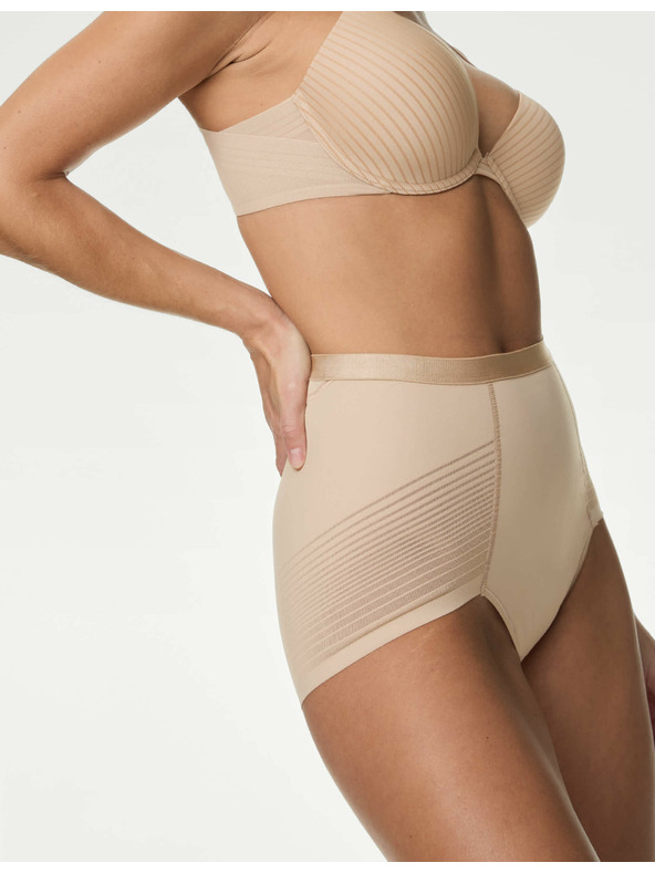 Marks & Spencer Bež ženske učvrščevalne hlačke Body Define™ Marks & Spencer