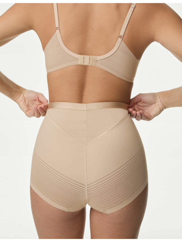 Marks & Spencer Bež ženske učvrščevalne hlačke Body Define™ Marks & Spencer